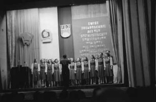Studentische Kulturveranstaltung : Auftritt des Studentenchors der Humboldt-Universität