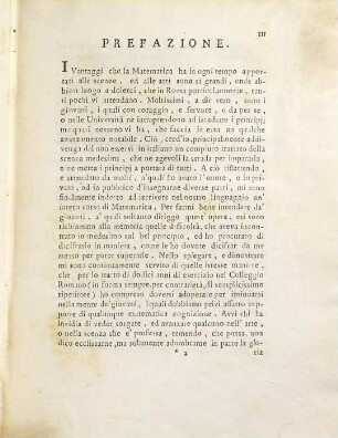 Trattato Di Matematica Di Giuseppe Oddi Dottore Di Medicina, Tomo Primo. Dell' Aritmetica