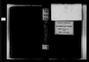 Waghäusel, katholische Gemeinde: Standesbuch 1844-1860