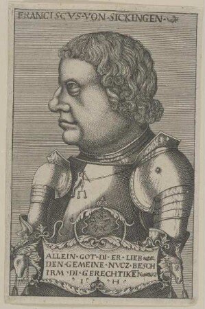 Bildnis des Franciscvs von Sickingen