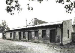 Radebeul, Schulstraße 2. Schule (um 1900). Nebengebäude