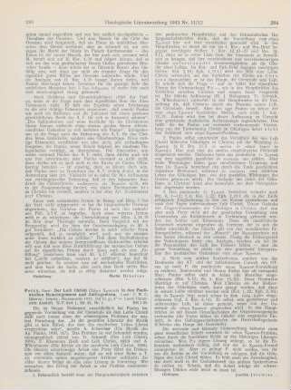 283-284 [Rezension] Percy, Ernst, Der Leib Christi