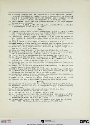 Baden (Nr. 297-312)