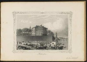 [Bl. 9] : Belvedere, Stahlstich, um 1845 : Payne, Albert Henry : Dresden / A. H. Payne. - [Leipzig] , [ca. 1845]. - [21] Bl. : nur Ill., Kt. - Enth. 20 Stahlstiche und 1 Karte von Dresden