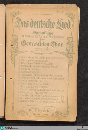 Fröhliche Weihnacht überall : Englische Melodie