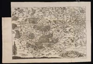 Territorium Norimbergense. - Landkreis Nürnberger Land, Karte