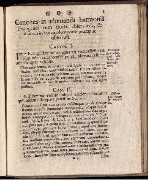 Canones in adornandâ harmoniâ Evangelica cum fructu observandi ...