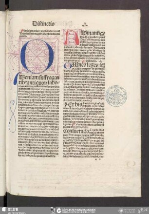 Incipiunt casus et notabilia decretorum reuerendissimi magistri Bartholomei brixiensis. Distinctio I-CI