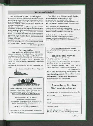 Die Börner-Speeldeel spielt
