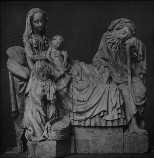 Berlin, Geburt Christi. Staatliche Museen zu Berlin - Preußischer Kulturbesitz, Skulpturensammlung, elsässisch