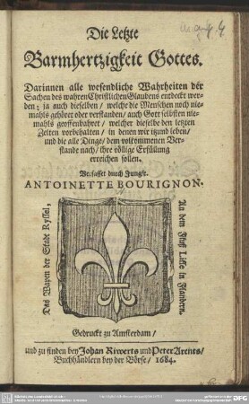 Die letzte Barmhertzigkeit Gottes