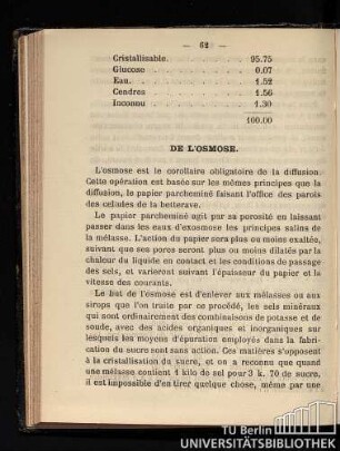 De l'osmose