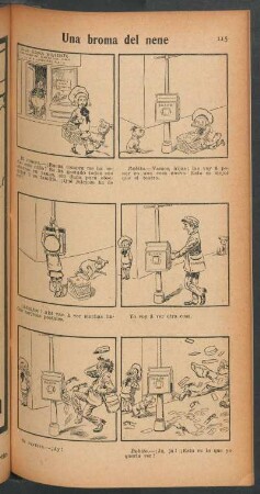 Una broma del nene - [Cómic]