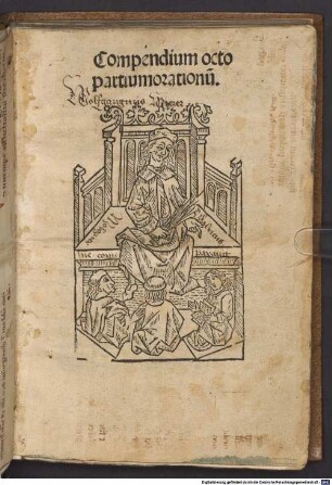 Compendium octo partium orationis