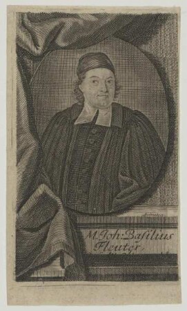 Bildnis des Joh. Basilius Fleuter