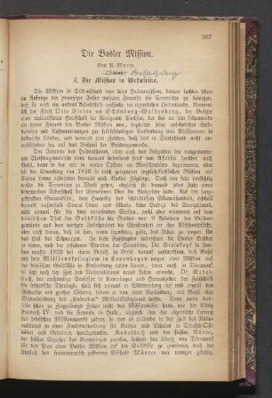 Die Basler Mission