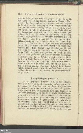 Die geistlichen Gebäude