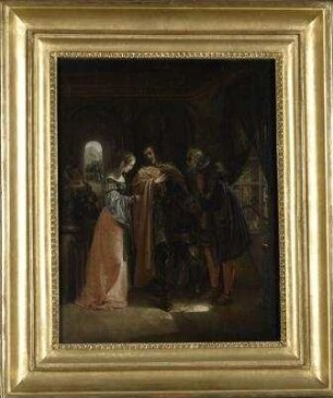 Szene aus dem Roman "Lichtenstein" von Wilhelm Hauff