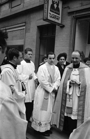 Primiz des Neupriesters Anton Weber in der Liebfrauenkirche.