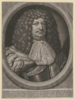 Bildnis des Friderico Wilhelmo, Kurfürst von Brandenburg