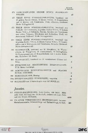Juwelen (Nr. 647-692)