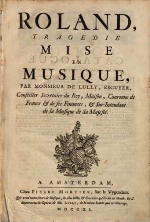 Roland : tragédie