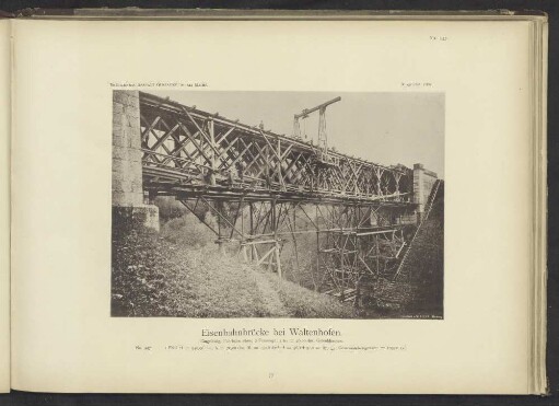 Eisenbahnbrücke bei Waltenhofen.