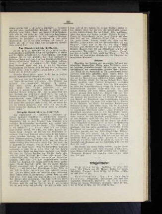Kriegsliteratur.