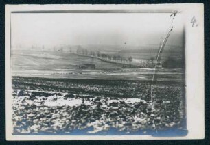 Foto des Schlachtfeldes bei Fricourt