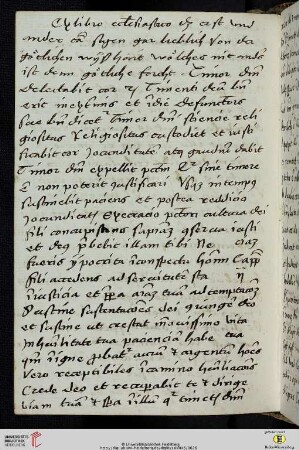 Auszüge aus dem Buch Jesus Sirach oder Ecclesiasticus