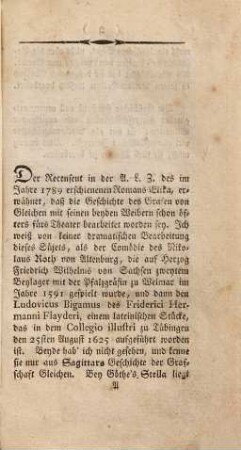 Ernst Graf von Gleichen, Gatte zweyer Weiber : Schauspiel in fünf Akten