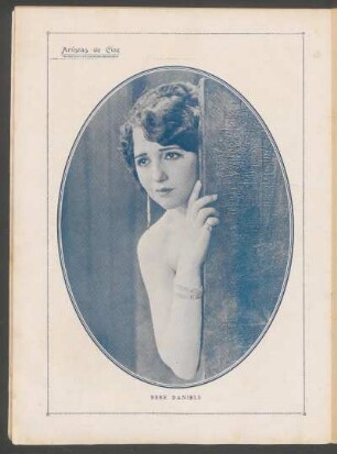 Artistas de cine : [Retrato de] Bebe Daniels