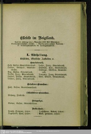 Ellefeld im Voigtland
