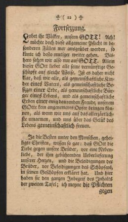 Fortsezzung.