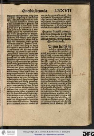 Sequitur secundum principapale (!) huius secunde partis super modos tollendi et curandi maleficia premittendo difficultatem.