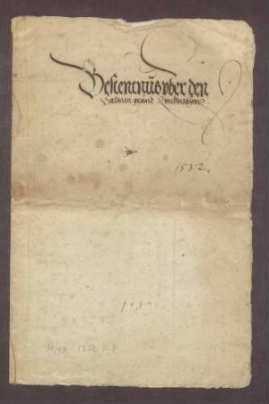Erblehenbrief des Markgrafen Philipp I. von Baden für Georg Ber zu Linkenheim über den Salmengrund daselbst
