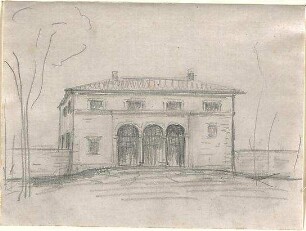 Hildebrand, Adolf von; Nemisee (Latium, Italien); Hausentwürfe - Perspektive