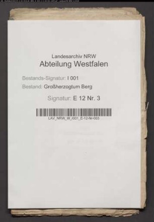 Das Archiv des vormaligen Kollegiatstifts zu Beckum
