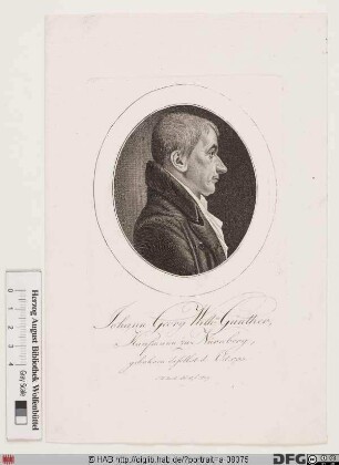 Bildnis Johann Georg Wilhelm Günther