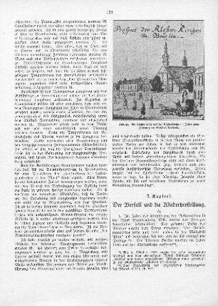 Abb. 42. Die Klosterstraße mit der Klosterkirche im Jahre 1690