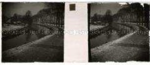 Scarpe-Kanal in verschneiter Landschaft