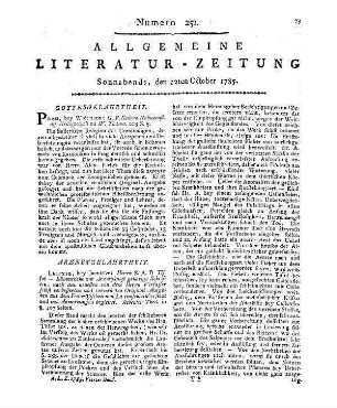 Hennings, A.: Über die wahren Quellen des Nationalwohlstandes, Freiheit, Volksmenge, Fleiß, im Zusammenhange mit der moralischen Bestimmung der Menschen und der Natur der Sachen. Kopenhagen, Leipzig: Pelt 1785