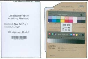 Entnazifizierung Rudolf Windgassen , geb. 02.02.1903 (Angestellter)