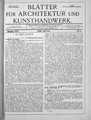 No 6, Juni 1913