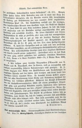 459-461 [Rezension] Brück, Heinrich, Ende des Culturkampfes in Preußen. Die Culturkampfbewegung in den anderen deutschen Staaten. Die innerkirchliche Entwickelung in Deutschland seit 1870