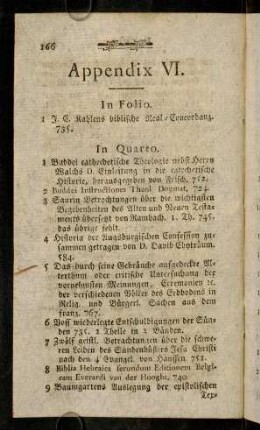 166-176, Appendix VI.