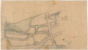 Fischer, Theodor; Kempten / Allgäu (Bayern); Generalbaulinienplan - Lageplan