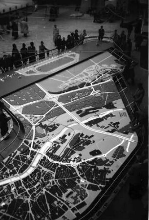 München: Modell Rhein-Mainflughafen