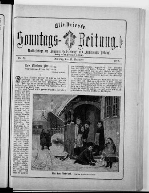 Illustrierte Sonntags-Zeitung. 1895-1917