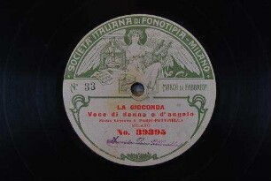 La Gioconda : Voce di donna o d'angelo / [Amilcare Ponchielli]